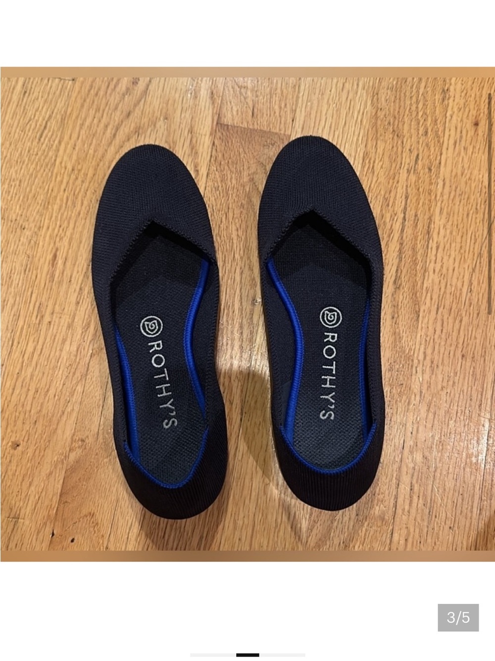 Rothy's Round Toe Flat - Navy
